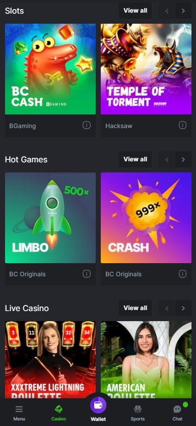 Are You Making These BC.Game casino live Mistakes?